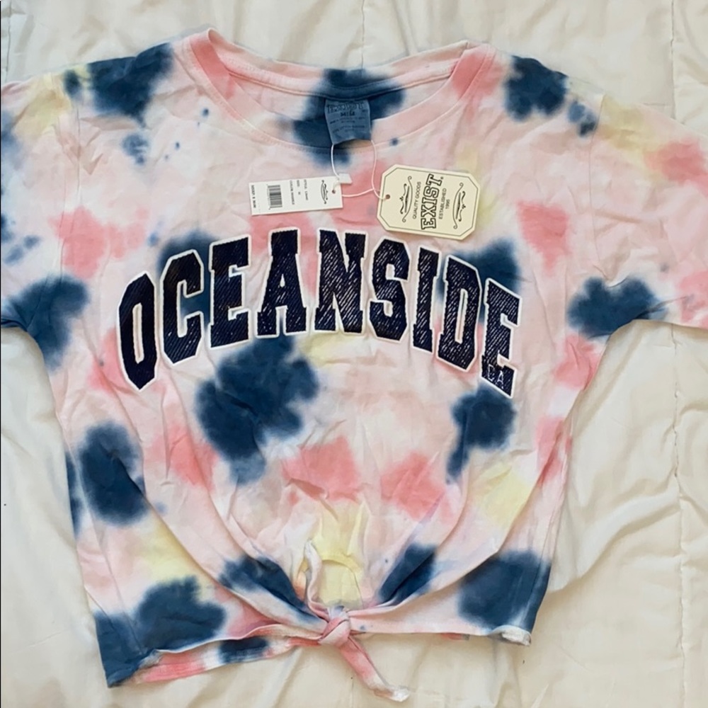 Tie Dye OCEANSIDE Tee, WM